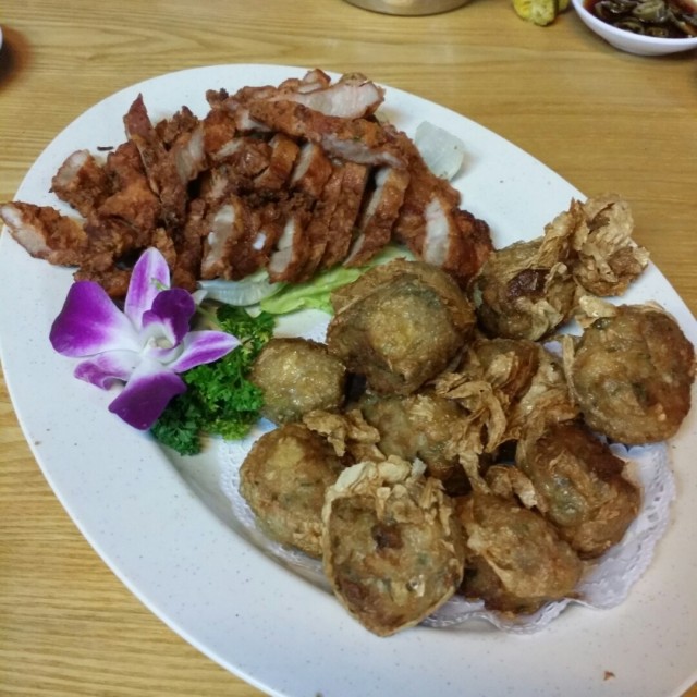 Fermented Pork Belly and Hei Cho