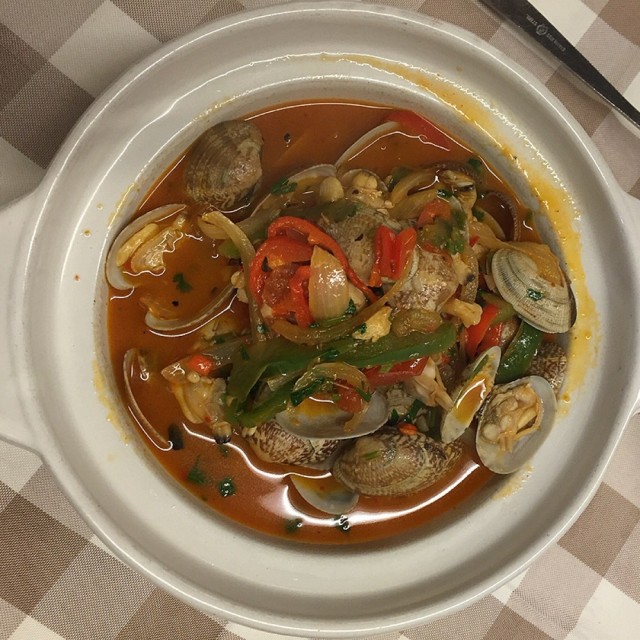 幾好味，蜆肉肥美