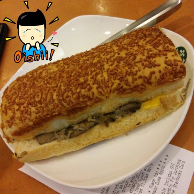 Trio Mushroom Sandwich
