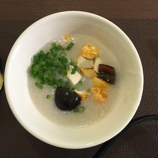Congee with Salted and Century Egg