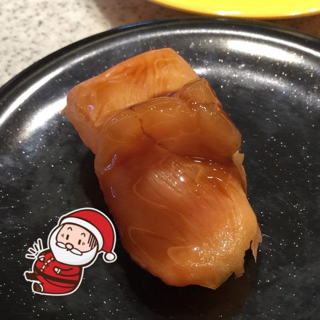 赤貝厚肉肥美,而且唔腥!但最好唔好落醬!好味!