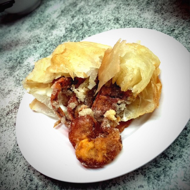 软壳蟹烧饼