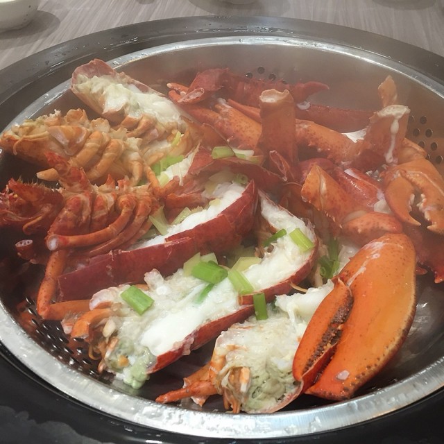 蒸熟之後紅卜卜，真係食指大動