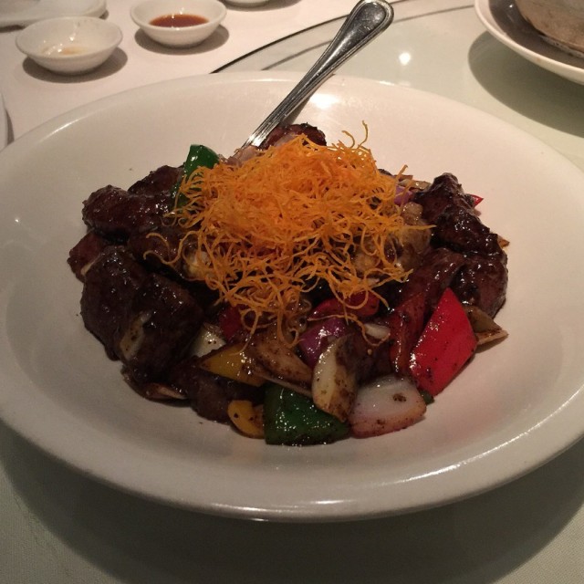 Black Pepper Beef Cubes