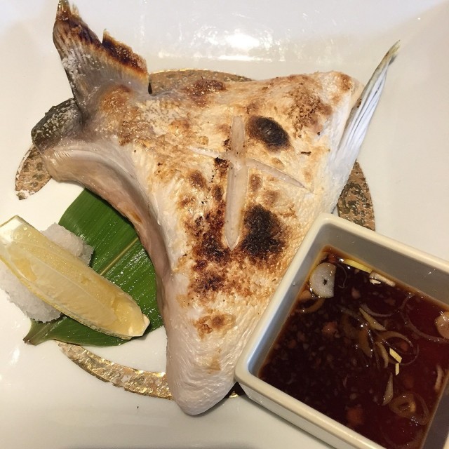 Grilled Hamachi Collar