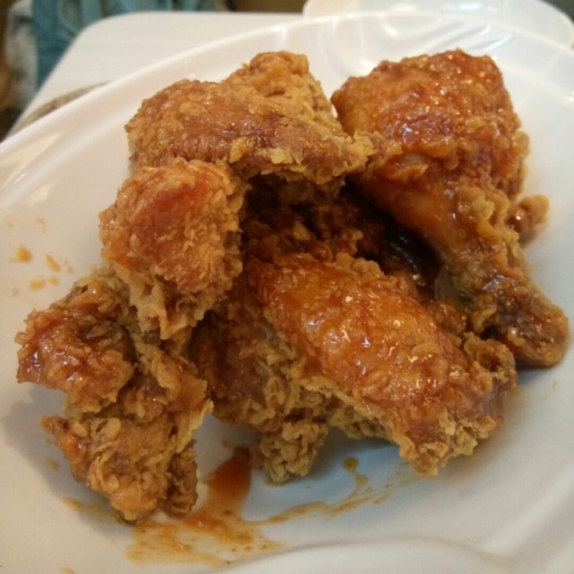 蒜香甜辣秘制炸鸡