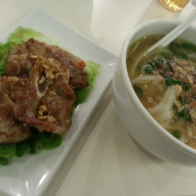 香茅猪扒河粉
