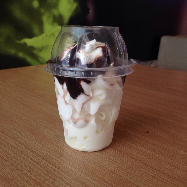 Hot Fudge Ice Cream Sundae