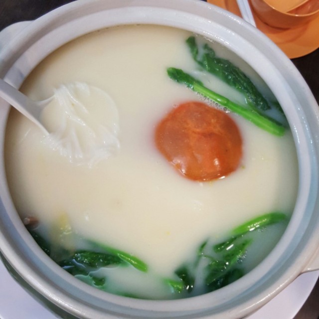 crab beehoon soup 