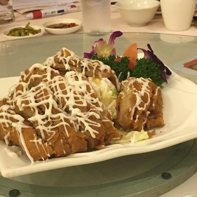 Fruit Salad Vegetarian Chicken