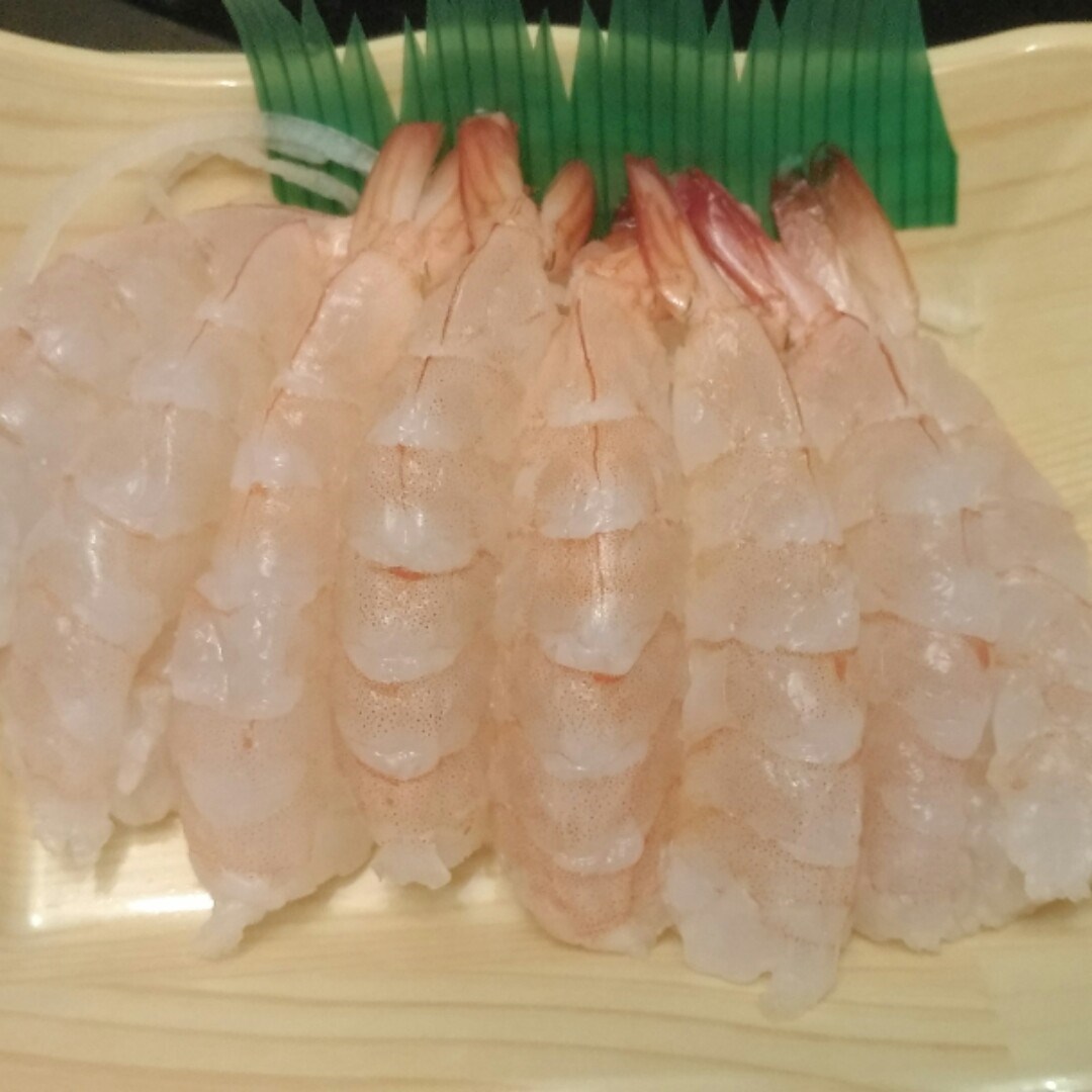 玻璃虾刺身 - sushi take outs photo in north point hong kong