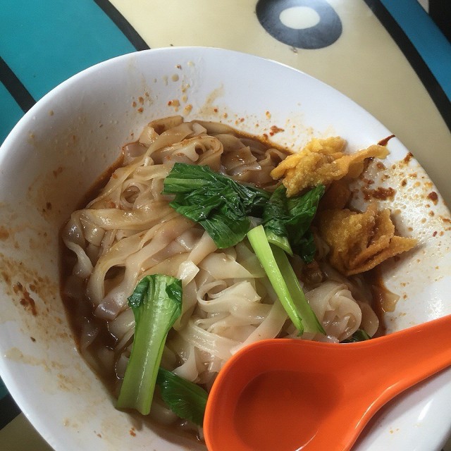 炸云吞河粉
