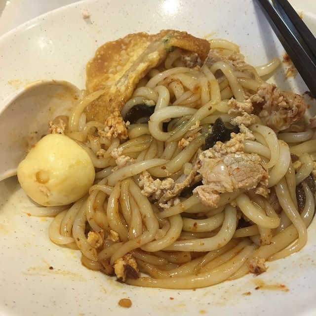 Bar Chor Mee Minced Meat Noodles