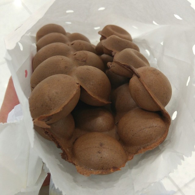 即製熱辣辣，好香朱古力味，又不會過甜，正！