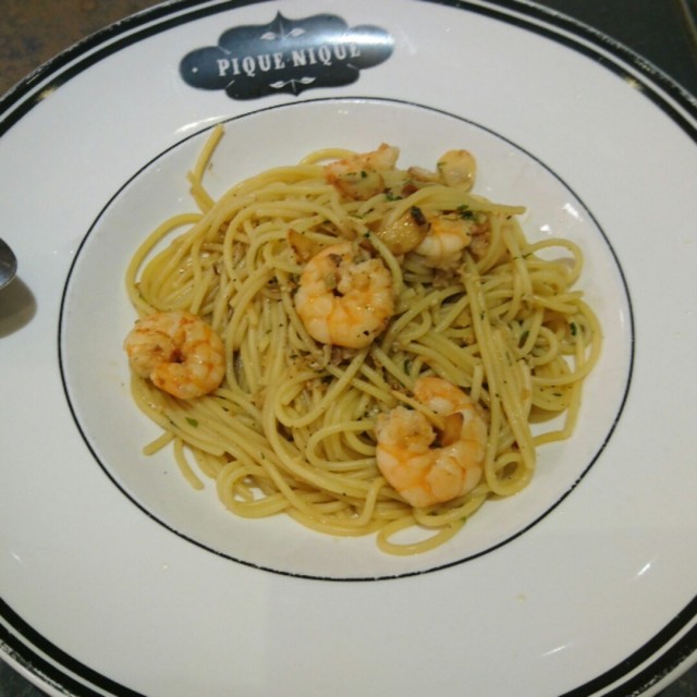 Prawn Aglio Olio