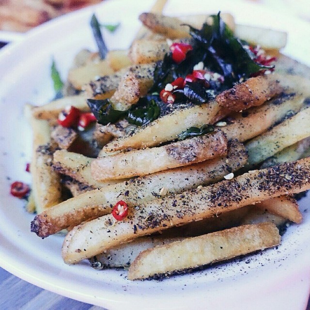Sichuan pepper fries