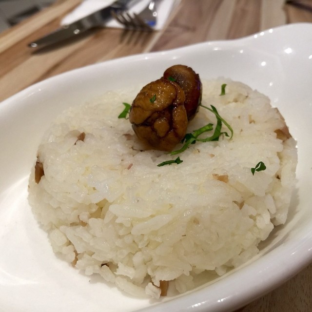 Chestnut butter rice