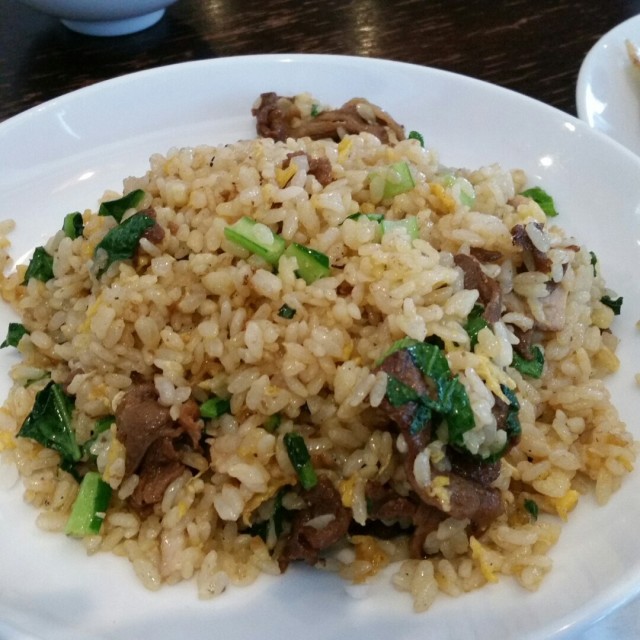 豚バラ青菜チャーハン