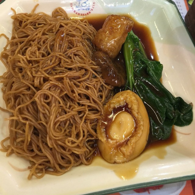 鮑魚撈麵