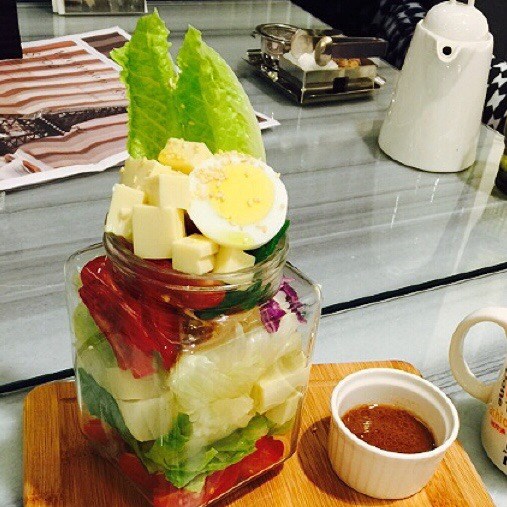 胡麻豆腐鮮蔬沙拉