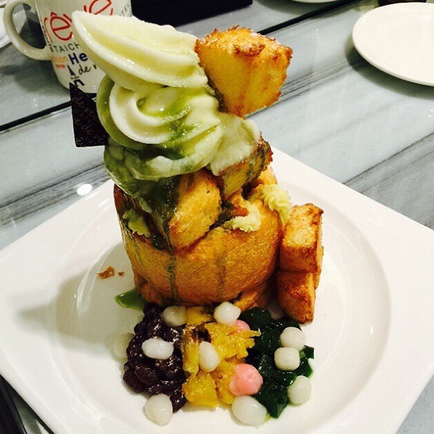 火山熔岩宇治抹茶圓舞曲