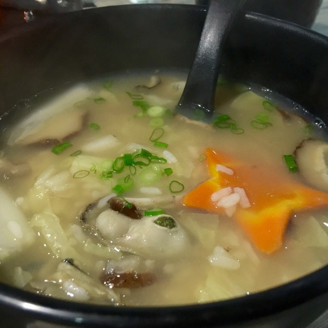 Oyster porridge