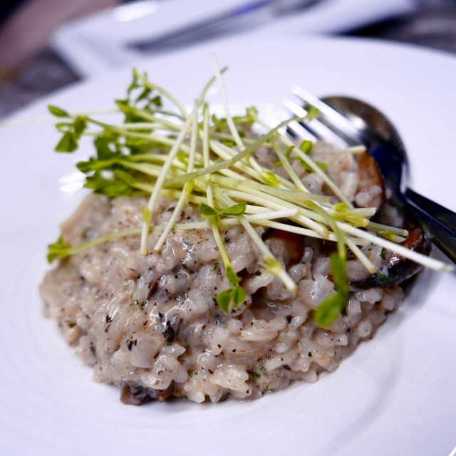 Wild Mushroom and Truffle Risotto