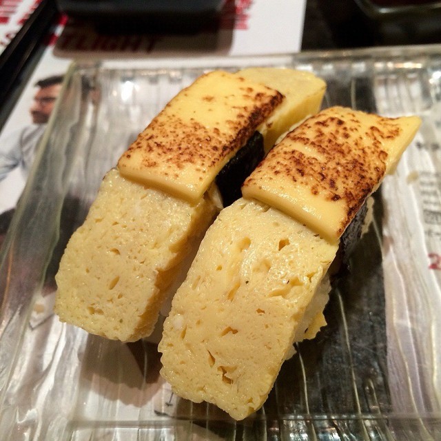 炙烧芝士玉子寿司