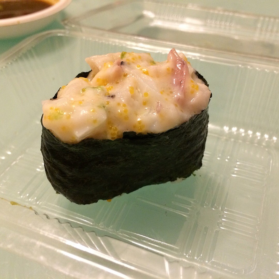 北寄贝沙律军舰 surf clam salad ホッキ贝サラダ 