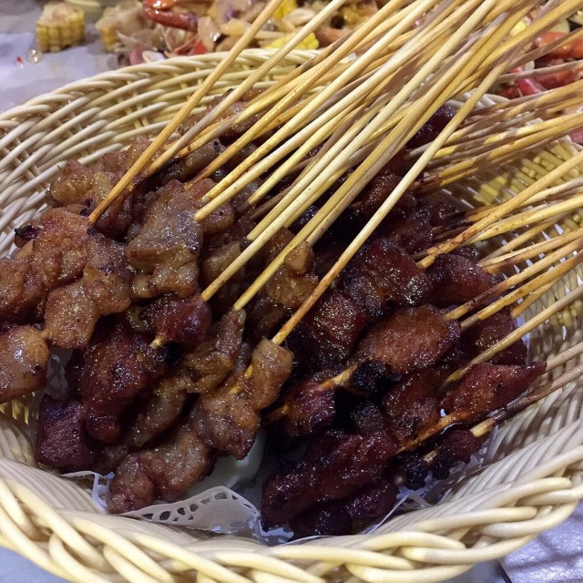 Pork & Chicken Satay