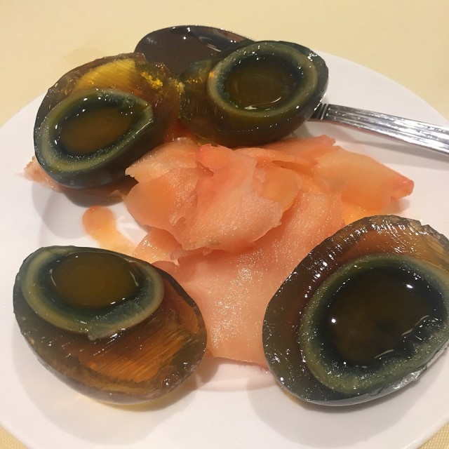 皮蛋酸薑
