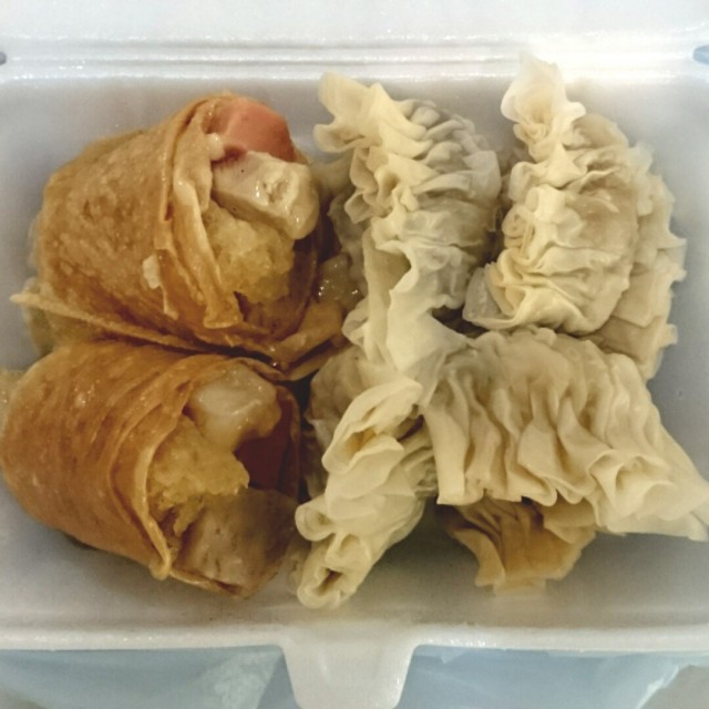 魚翅餃，雞扎(外賣)