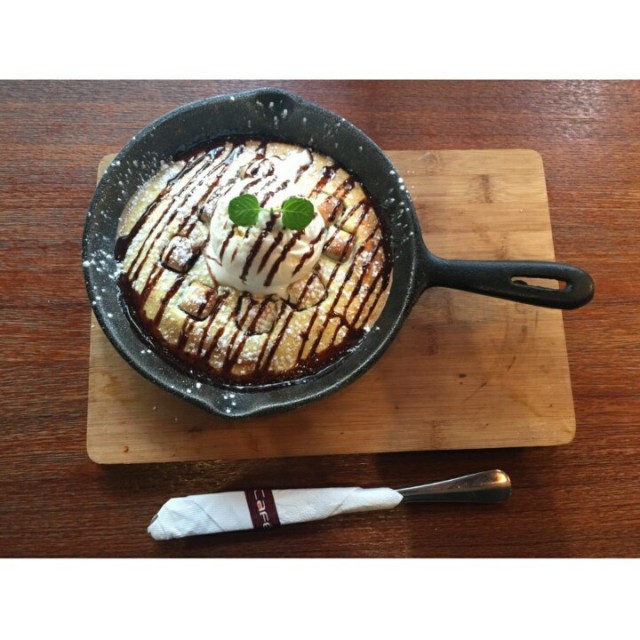 布朗尼鐵鍋鬆餅