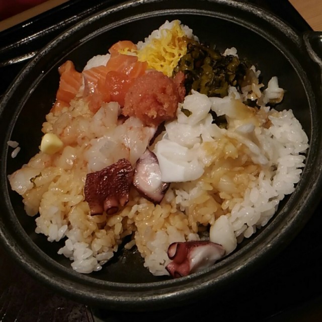 海鮮炙り飯