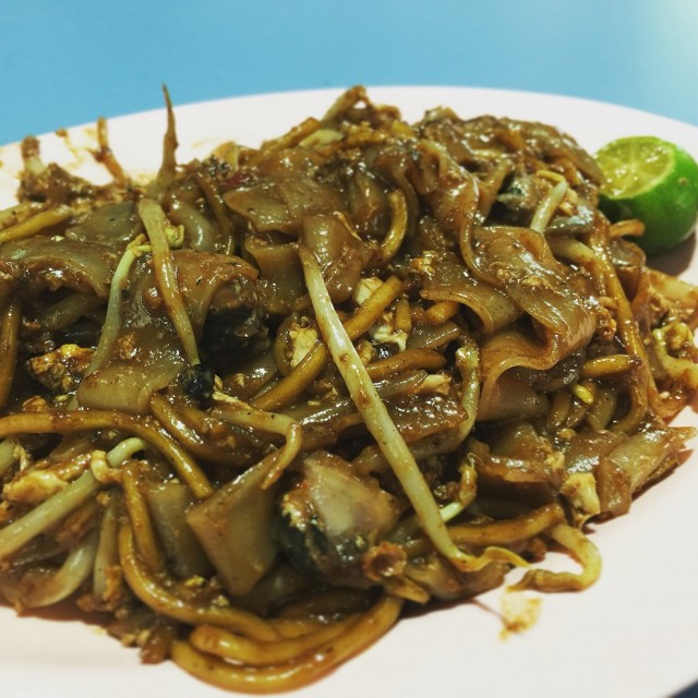 香氣撲鼻的炒粿條！