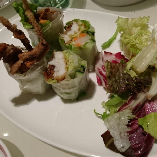軟殼蟹紙米卷