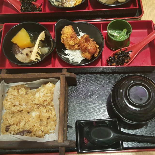Waygu Rice with Fried chicken 