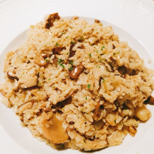 野菇蟹肉燉飯