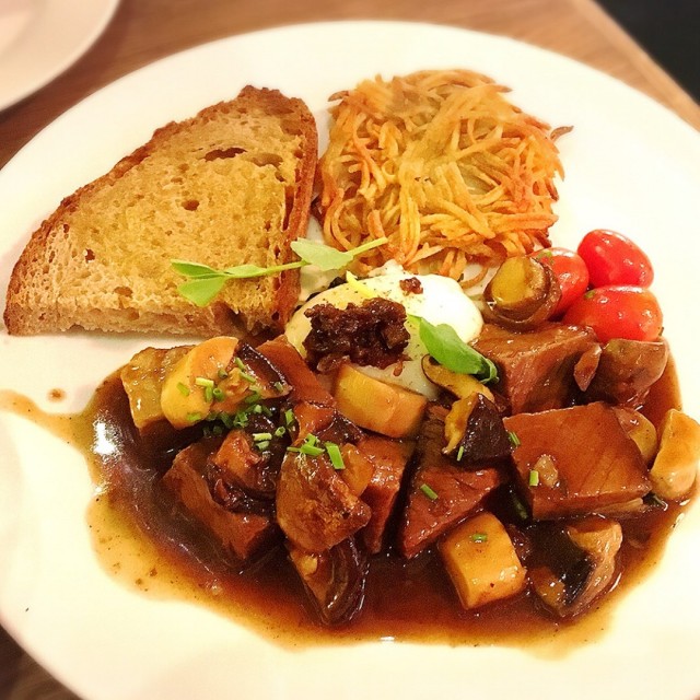 Ragout of Beef with Rosti