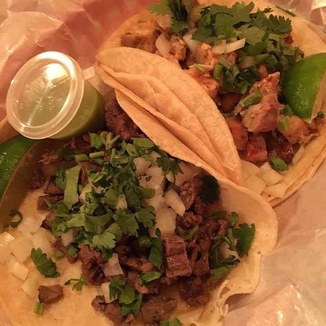 Chicken n Steak Taco