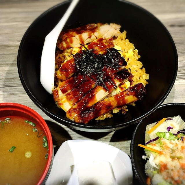 Chicken teriyaki don set
