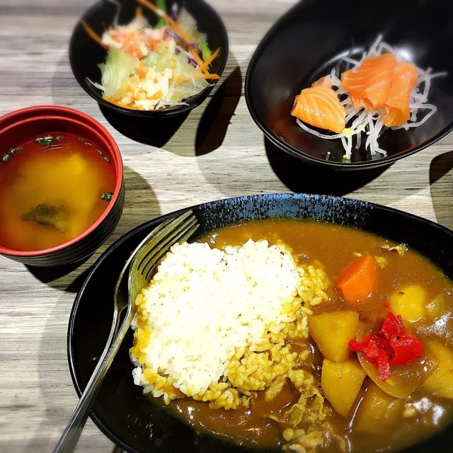 Beef Yakiniku Curry Rice