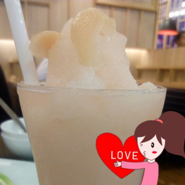 น้ำกระท้อนปั่น