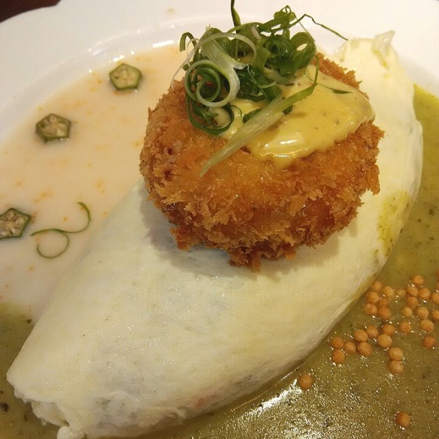 吉列極上蟹餅蛋白包飯