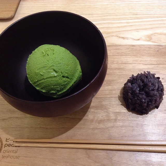 Matcha ice cream