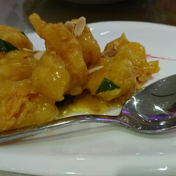 奶黄杏片虾