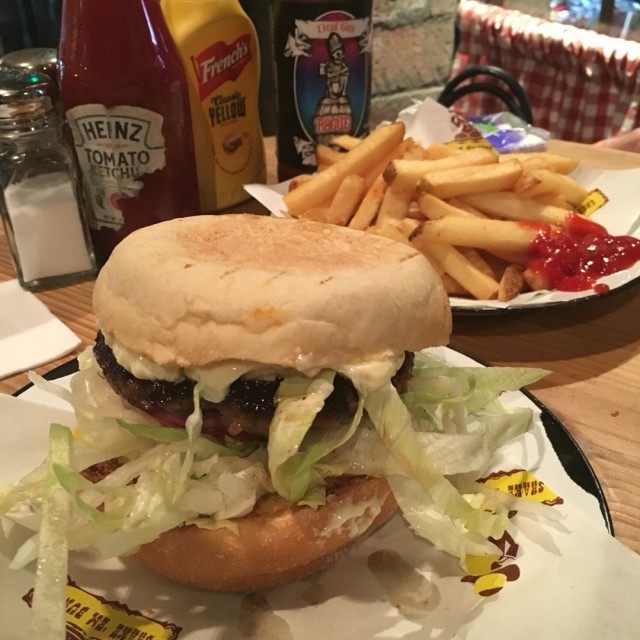 The burger