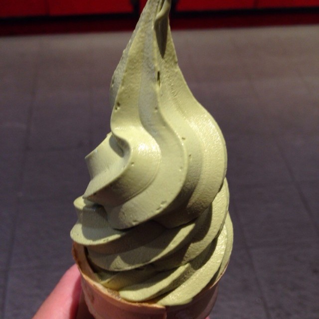 抹茶霜淇淋