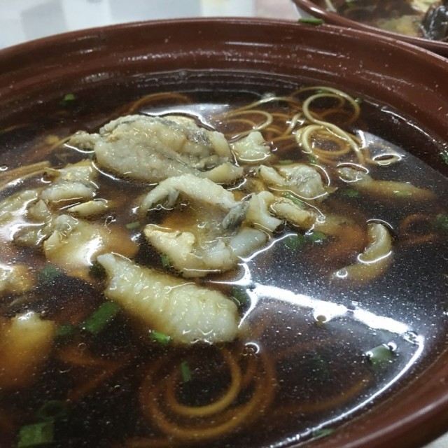 鳝丝面、酸菜黄鱼面