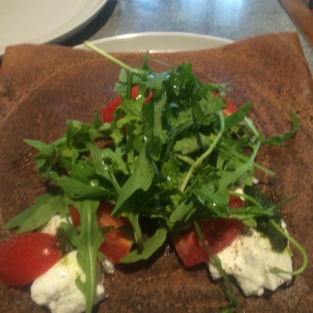 Burratta crepe